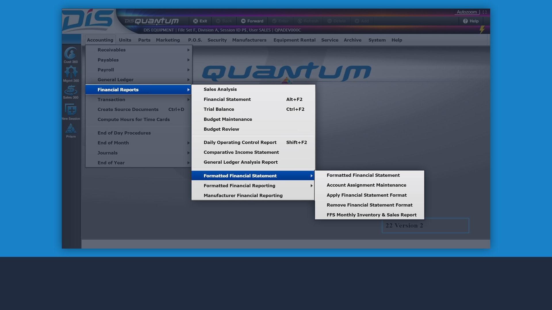 DIS Quantum Product Tour