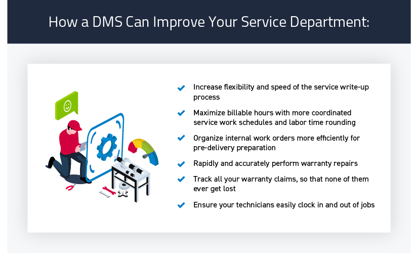 how dms can help service department