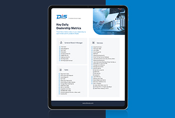 DIS Dealership Key Metrics Cheat Sheet Preview Banner 2